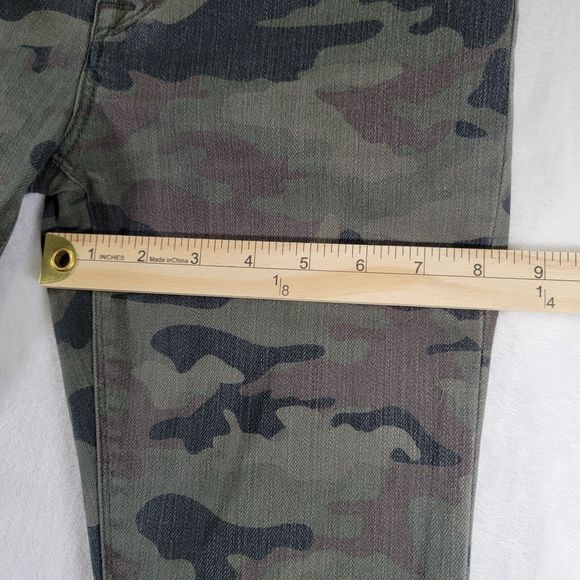 HUDSON Jeans Size 25 Barbara High Waist Super Skinny Ankle in Deployed Camo - Picture 11 of 16